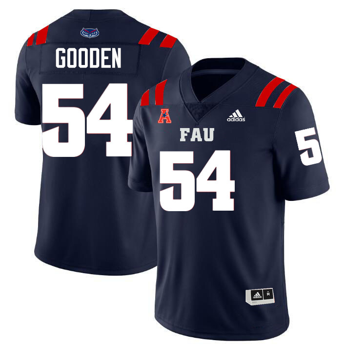 Cameron Gooden FAU Jersey,Florida Atlantic Owls Football Jersey,Uniforms,Gears-Navy